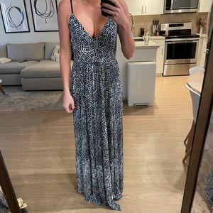 Silence and noise maxi dress